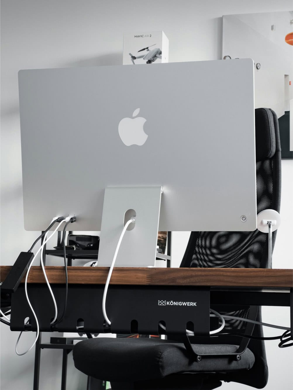 Cable Management system for small desks